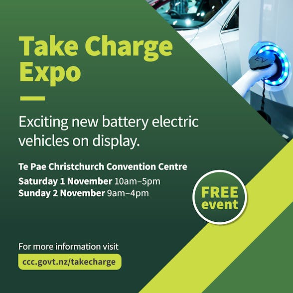 2025 Take Charge Expo Banner Te Pae Event Page 800x800
